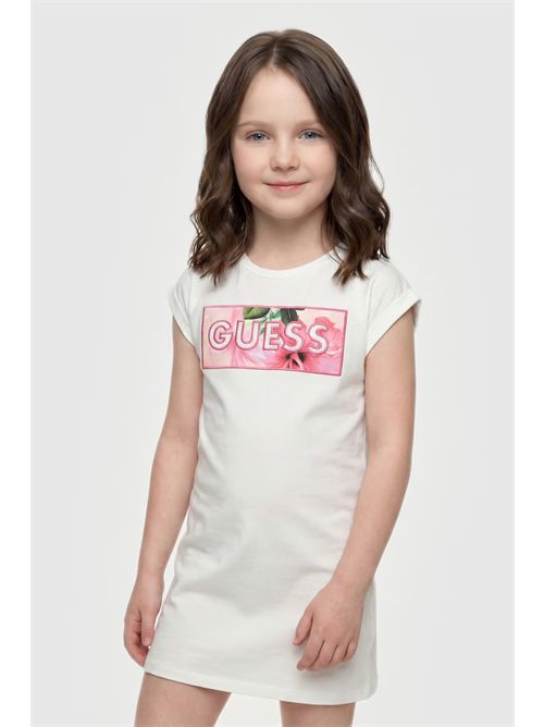Vestito logo con strass GUESS | J6GK05KAE24/G011